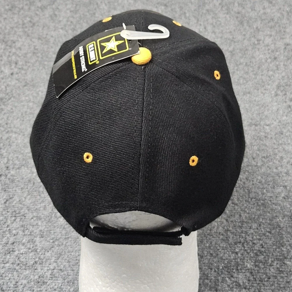 Vietnam War Veteran Hat Black Embroidered US Army Licensed Military US Army Cap